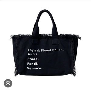 I speak fluent Italian TOTE
